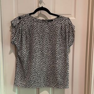 Who What Wear x Target Patterned Blouse